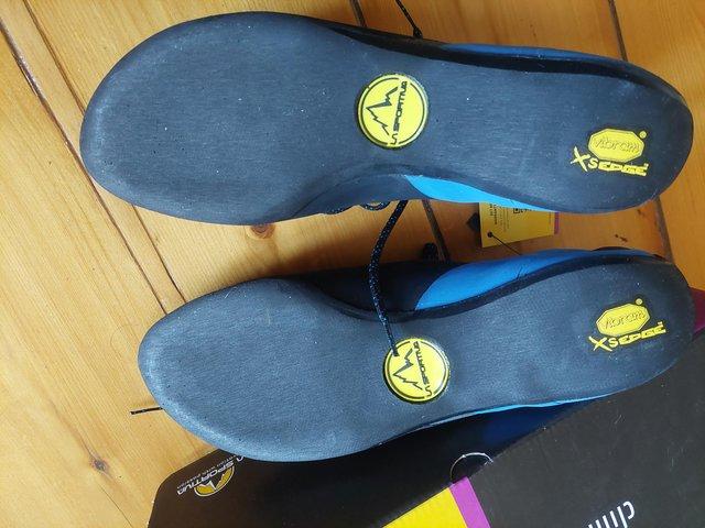 Preview of the first image of Brand new men's climbing shoes, La Sportiva Finale, UK.