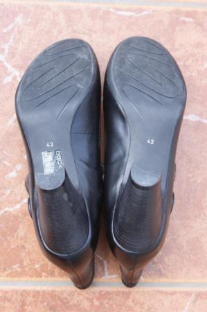 Image 2 of Shoon Black High Heels - Size 42/UK 8 RRP £100