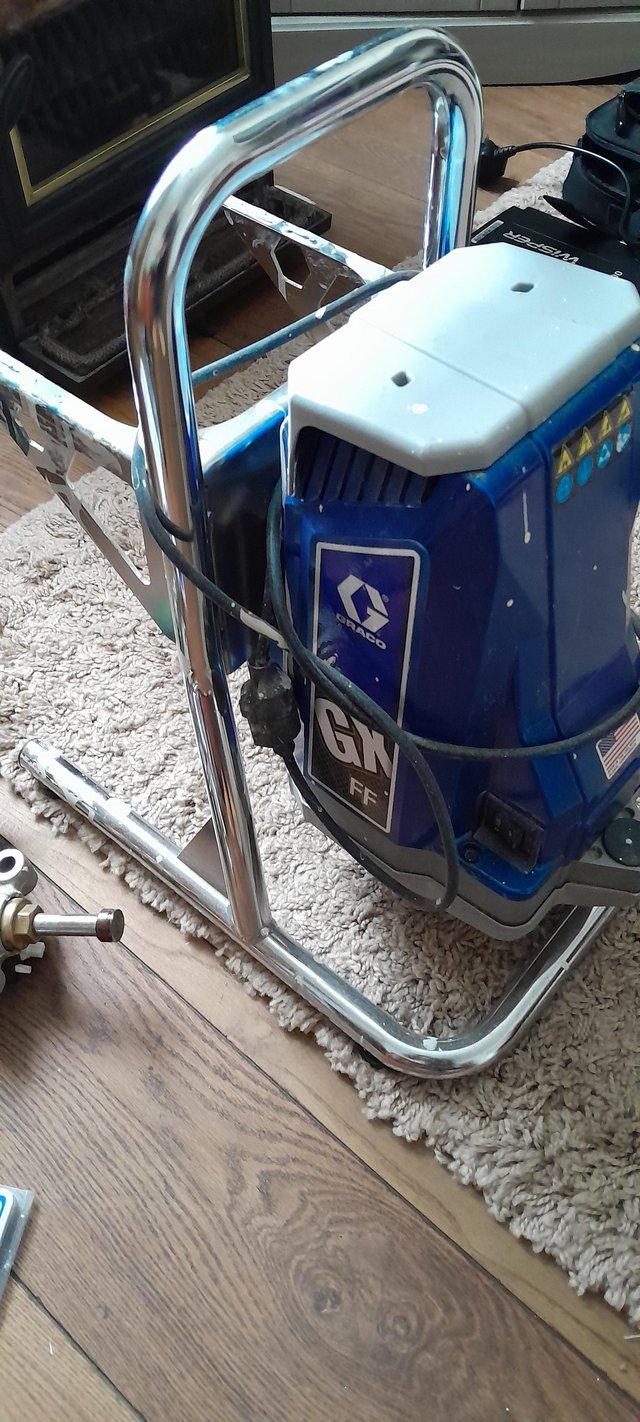 Preview of the first image of Graco airless paint sprayer.