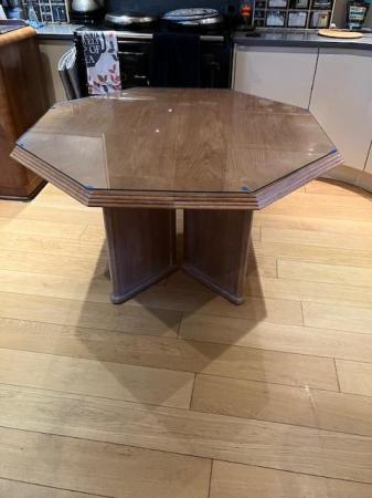 Image 2 of Large octagonal extending dining table