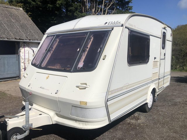 Preview of the first image of 2 berth lightweight caravan with mover SOLD.