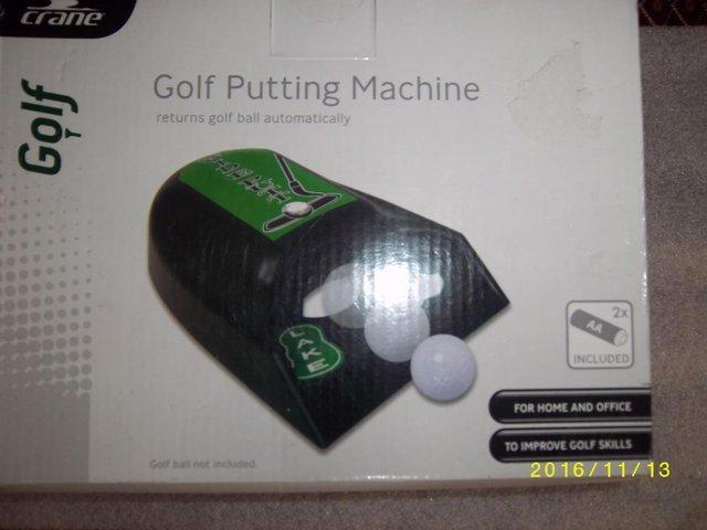 Preview of the first image of Golf Auto ReturnPutting Machine..