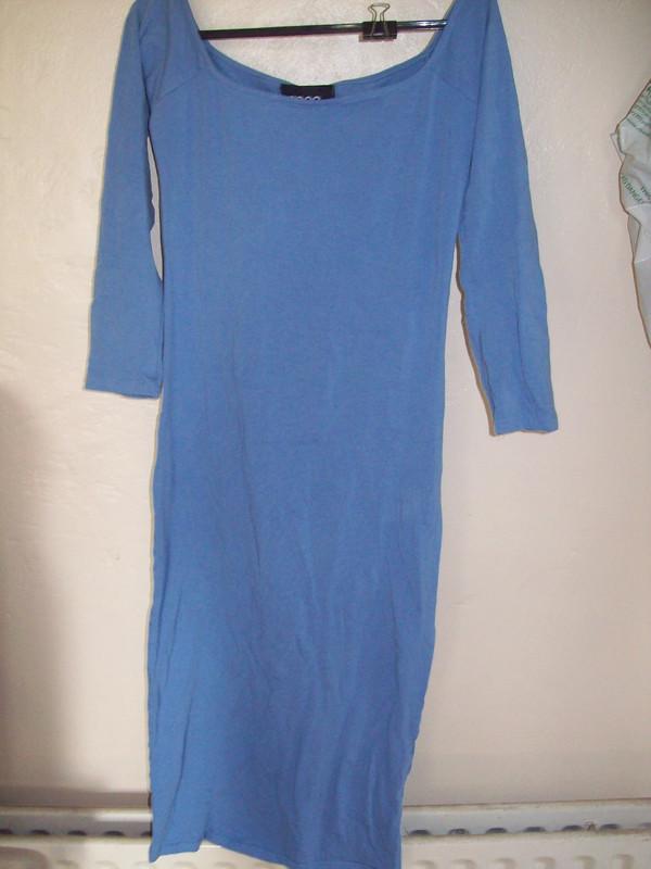 Preview of the first image of ASOS LADIES GIRLS LIGHT BLUE DRESS SIZE 10 PRELOVED.