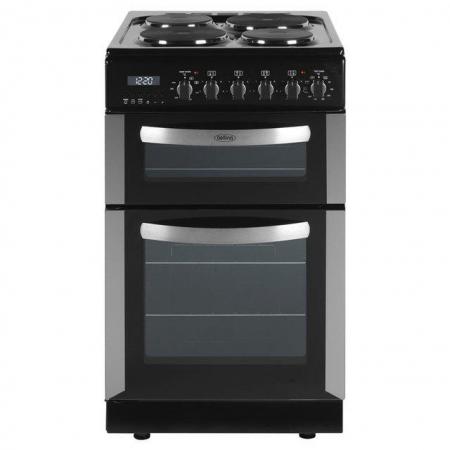 Image 1 of BELLING 50cm BLACK FREESTANDING ELECTRIC COOKER!! NEW!