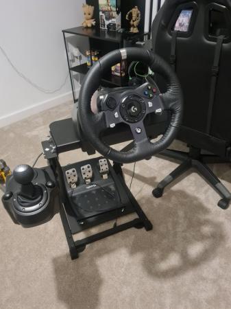 Image 1 of Logitech g920 and stand