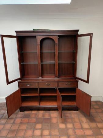 Image 2 of Mahogany Display Cabinet