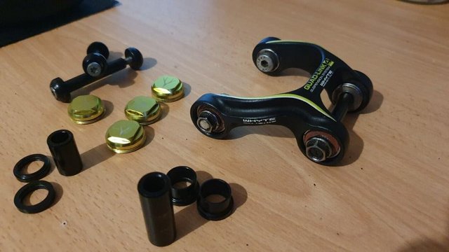 Image 3 of Whyte Q4 quad link suspension linkage - Bushings - Connector