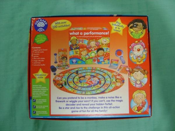 Image 1 of "What a Performance" kid's board game As New (W.London)