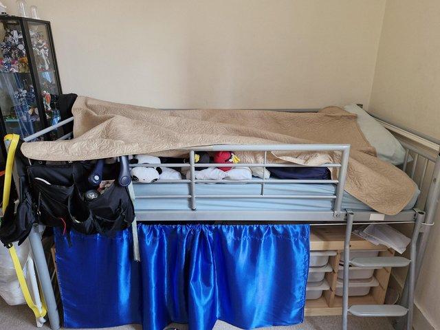 Preview of the first image of Low height bunk bed for kids.