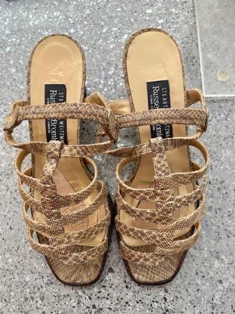 Image 2 of Russell & Bromley Snake skin lovely shoes size 35