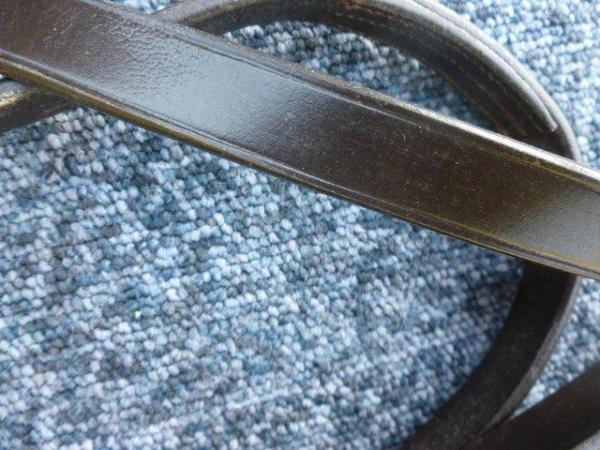 Image 3 of New Shires Blenheim Leather Draw reins