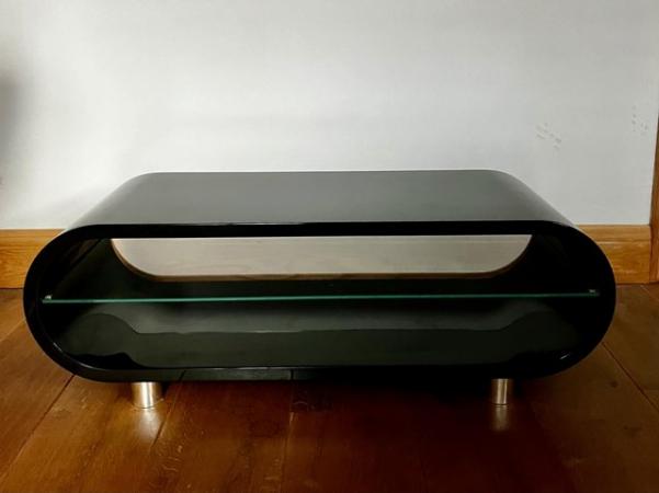Image 1 of TV Stand - Black TV Stand