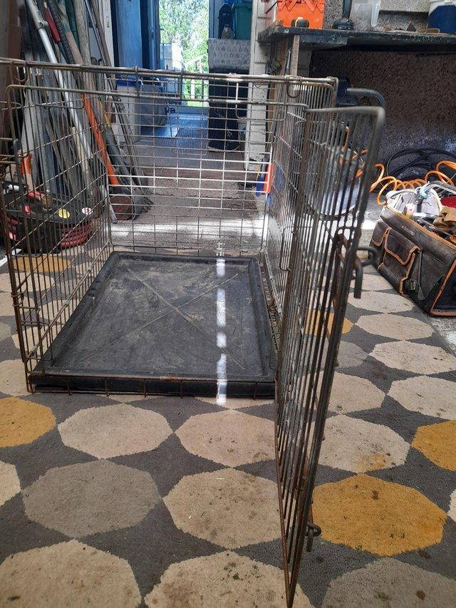 Preview of the first image of Dog crate small 36h 22w 32L.