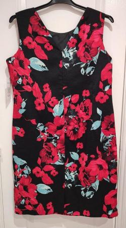Image 27 of BNWT Anna Rose Dress Size 16 Red/Black