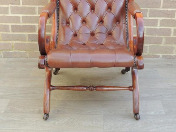 Image 24 of Chesterfield Vintage Slipper Chair on Castors (UK Delivery)