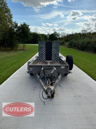 Image 3 of Bateson 26MD Plant Trailer 2016 2700kg Vg Condition Px Welco