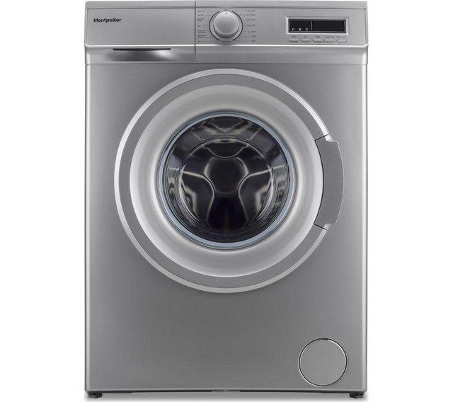 Preview of the first image of MONTPELLIER 7KG SILVER NEW BOXED WASHER-1400RPM-QUICK WASH.