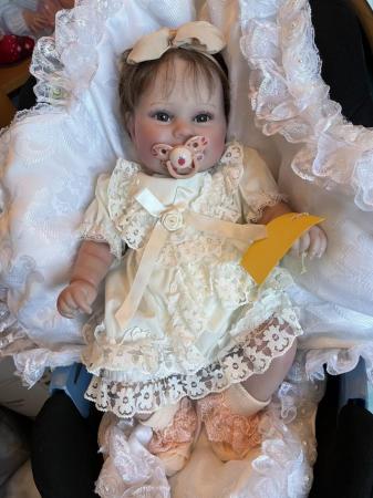Image 3 of Cute and cuddly Chloe really sweet baby reborn doll girl