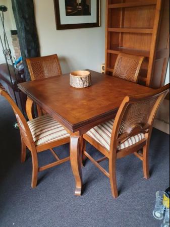 Image 1 of Multiyork Santiago Dining Table + 4 Chairs