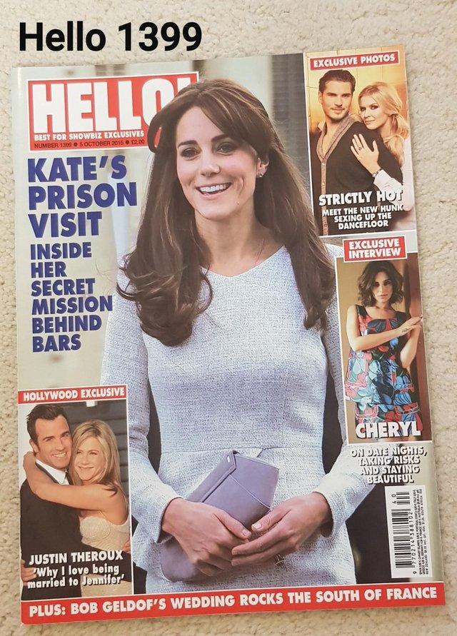 Preview of the first image of Hello Magazine 1399 - Kate's Prison Visit.