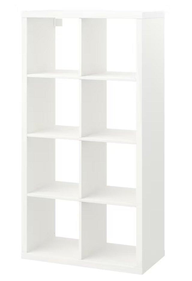 Preview of the first image of 8-units white shelf - home / office furniture.
