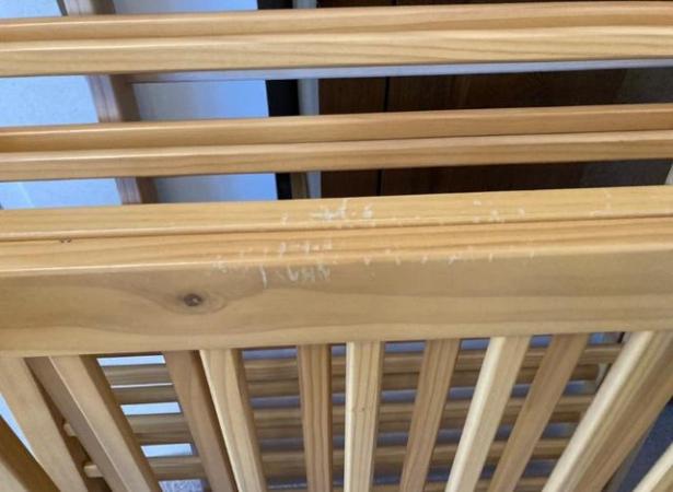 Image 1 of John Lewis Alex Cot plus accessories -extra prices available