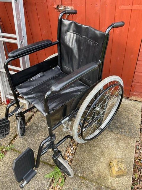 Preview of the first image of Lightweight self propelled wheelchair 18 inch seat.