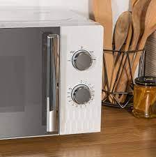 Image 1 of RUSSELL HOBBS HONEYCOMB WHITE 17L-700W MICROWAVE-NEW FAB