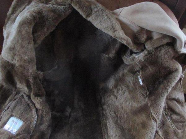Image 2 of Sheepskin three quarter length Jacket
