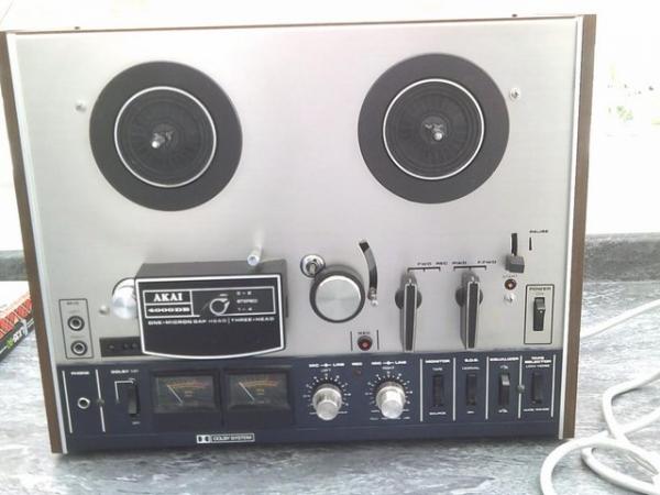 Image 1 of AKAI 4000DB Stereo Tape Deck RecorderReel to Reel Vintage