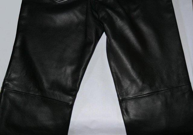 Image 4 of Searbok Leather Bikers Jeans Size 12