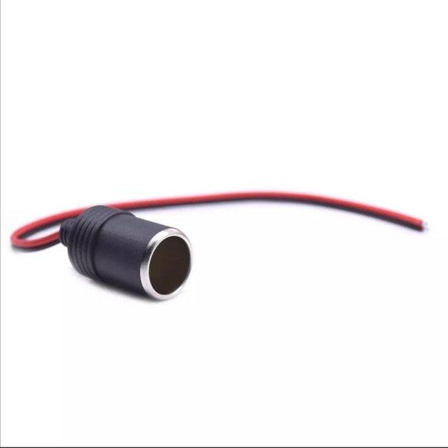 Preview of the first image of 12V Car Cigarette Lighter Charger Cable Socket Extension.