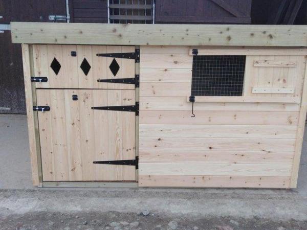 Image 3 of Small Hand Built Shelter, ideal for goats
