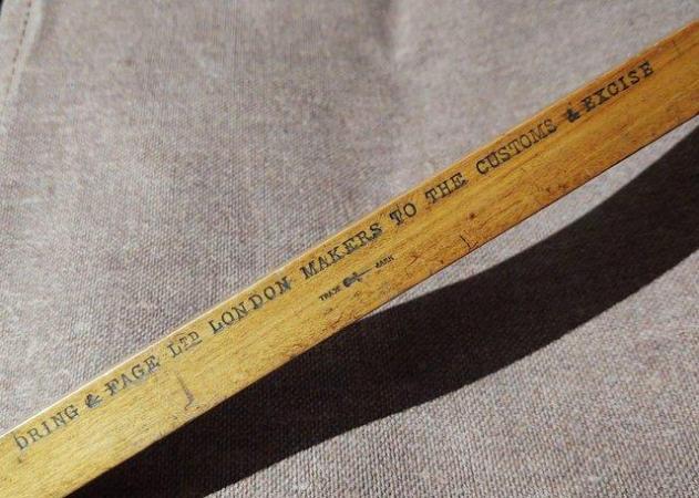 Image 1 of A Rare Antique Dring & Fage Ltd Rule/Ruler