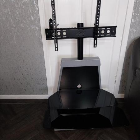 Image 1 of TV Mount Stand With Two Shelves