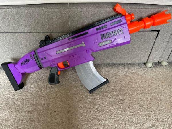 Image 1 of Fortnite nerf gun in good used condition