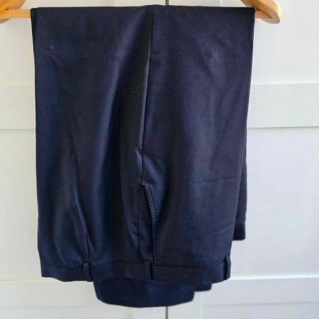 Image 3 of Charles Tyrwhitt Mens Wool Navy Blue Suit Jacket and Trouser