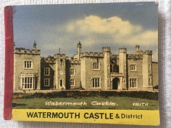 Image 1 of Vintage 1960's Frith, Watermouth Castle mini postcard book.