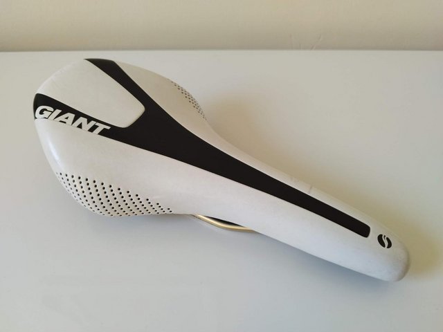 Preview of the first image of Bike Saddle - Giant Velo - Lightweight Bicycle Seat.