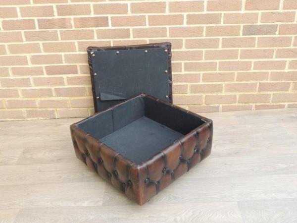 Image 6 of Chesterfield Storage Footstool (UK Delivery)