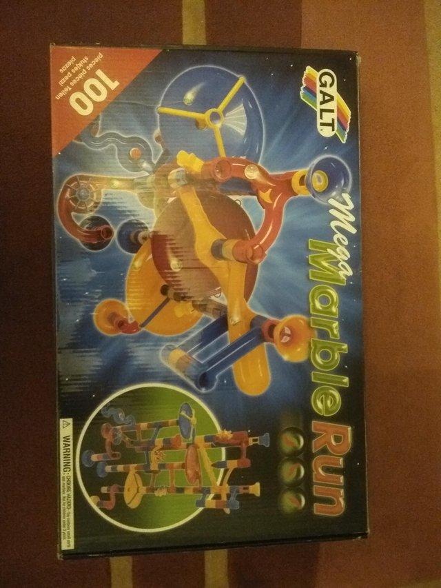 Preview of the first image of Galt Mega Marble Run 100 pieces.