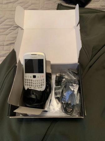 Image 1 of Blackberry mobile phone white with access