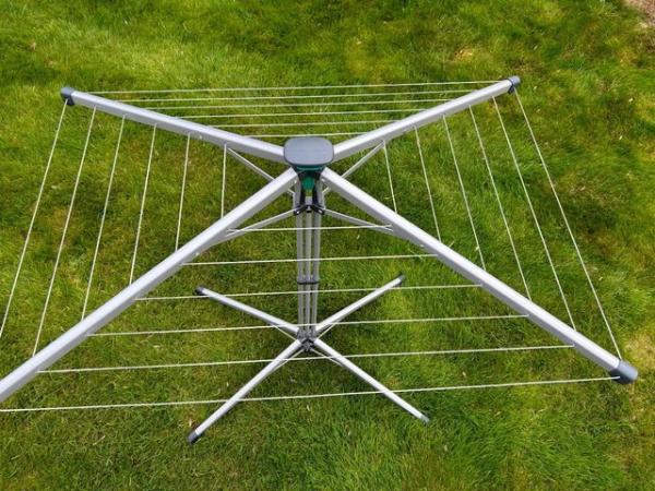 Image 1 of LEIFHEIT LinoPop-Up 140 Portable Foldaway Clothes Airer