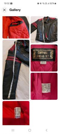 Image 1 of Vintage Campari vanguard mk1 motorbike jacket
