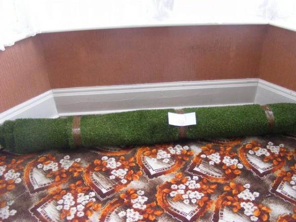Image 1 of artificial grass for sale, ROLL END