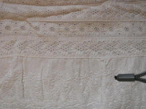 Image 2 of TRADITIONAL ANTIQUE WHITE CHRISTENING GOWN