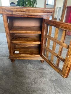 Preview of the first image of beautiful solid wood cabinet.