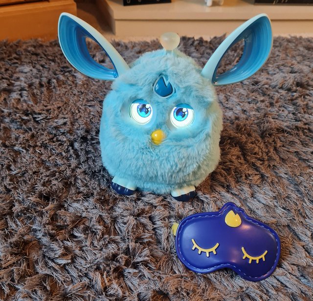 Preview of the first image of Furby Blue connect Interactive Toy.