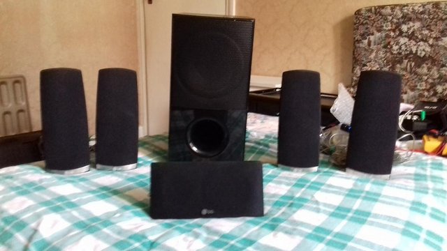 Preview of the first image of LG 5.1 Speaker system including Subwoofer.