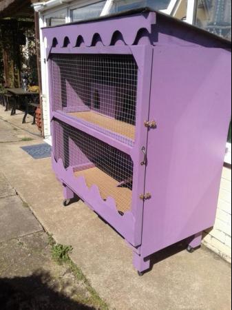 Image 2 of Large Purple Hutch for small pet